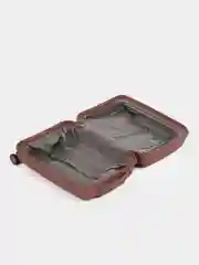 Коралловый меланж чемодан дорожный, на колесах, с кодовым замком, пластиковый НЕБО, 2585537