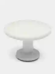Ручка кнопка, набор 2шт, ТУНДРА LIGHT PK036WH, белая