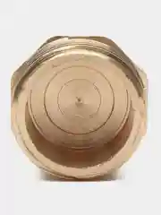 Заглушка OTMO, 1/2", наружная резьба, никелированная латунь