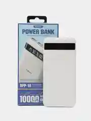 Белый внешний аккумулятор повербанк Remax 10000 MAH 22W+22.5W Power Bank LED Display