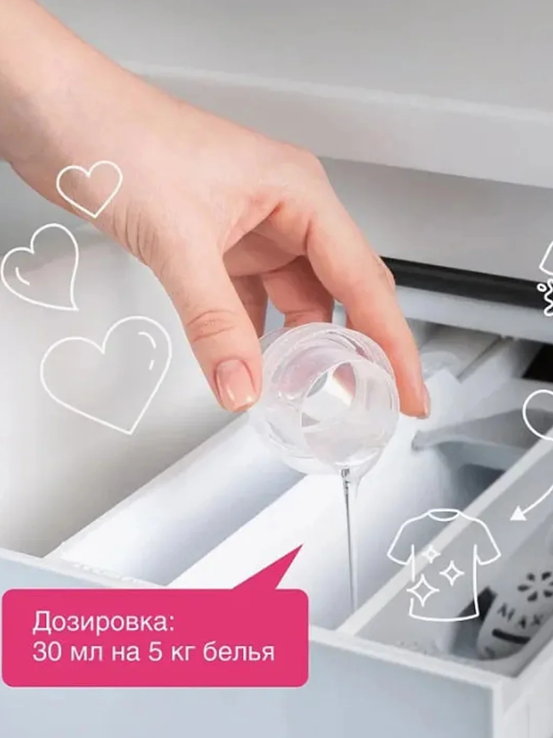 Кондиционер-ополаскиватель для белья Synergetic "Аромамагия", 2 штуки по 5 л