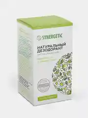Дезодорант Synergetic "Бергамот, зеленый лайм", 50 мл, 2 штуки