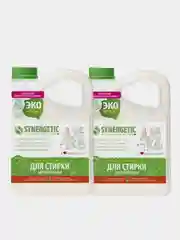 Гель для стирки цветного белья SYNERGETIC, 2 штуки по 2,75 л