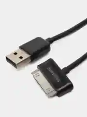 Кабель зарядки и передачи данных для планшетов Samsung, 30 pin, широкий разъем, 1 метр