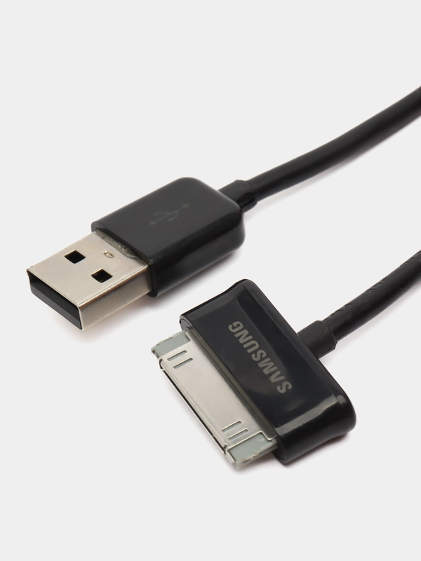 Кабель зарядки и передачи данных для планшетов Samsung, 30 pin, широкий разъем, 1 метр