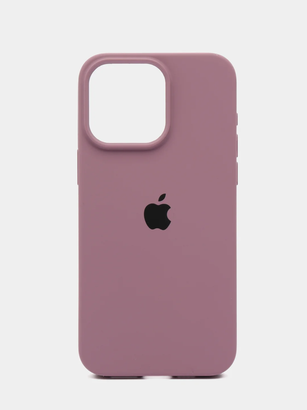 Сиреневый чехол с логотипом силиконовый для iPhone XR, 11, 12, 13 Pro Max, 14, 15 Pro Max для айфон
