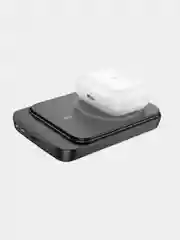 Черный повербанк Borofone BJ63A 10000 mAh для iPhone с magsafe и быстрой зарядкой PD20W QC3.0
