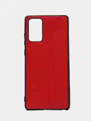 Чехол Samsung note 20 силиконовый кожаный