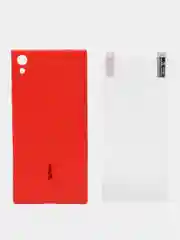 Красный чехол силиконовый Sony XA1 ultra