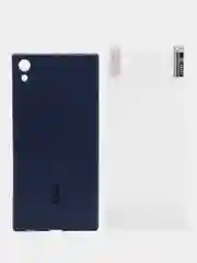 Темно-синий чехол силиконовый Sony XA1 ultra