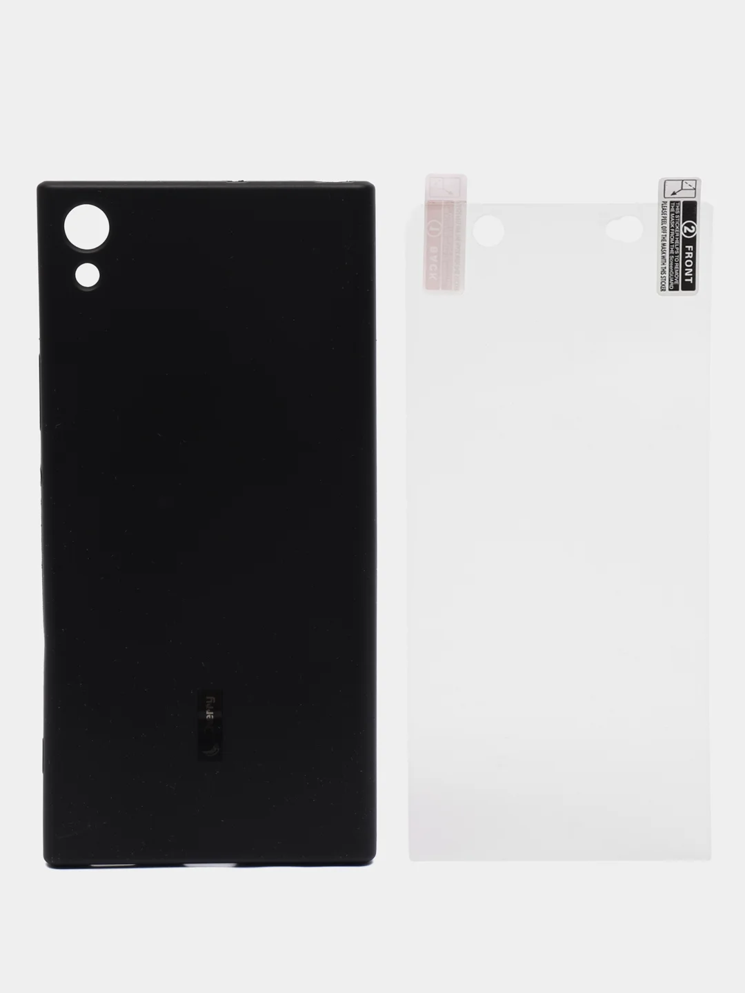 Черный чехол силиконовый Sony XA1 ultra