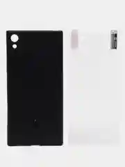 Черный чехол силиконовый Sony XA1 ultra