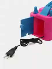 Розовый насос для воздушных шариков электрический, для шаров, 220 V, 600 W