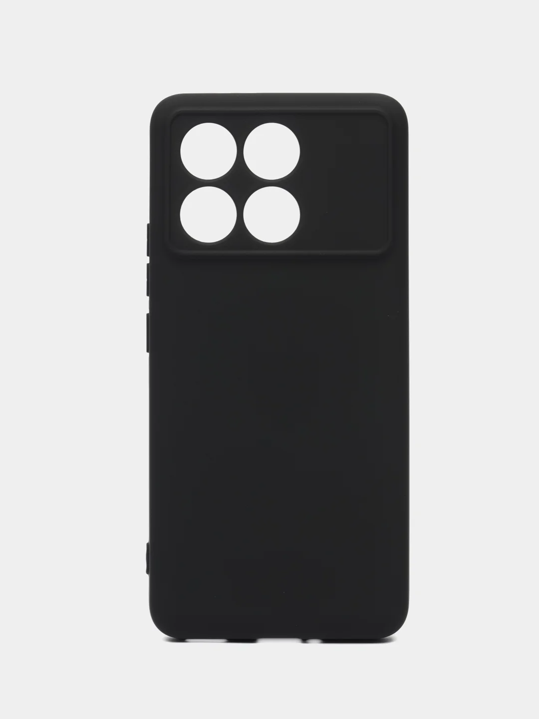Черный чехол для Xiaomi POCO F6 Pro / Redmi K70 / K70 Pro (Сяоми Поко Ф6 Про), Silicone Case