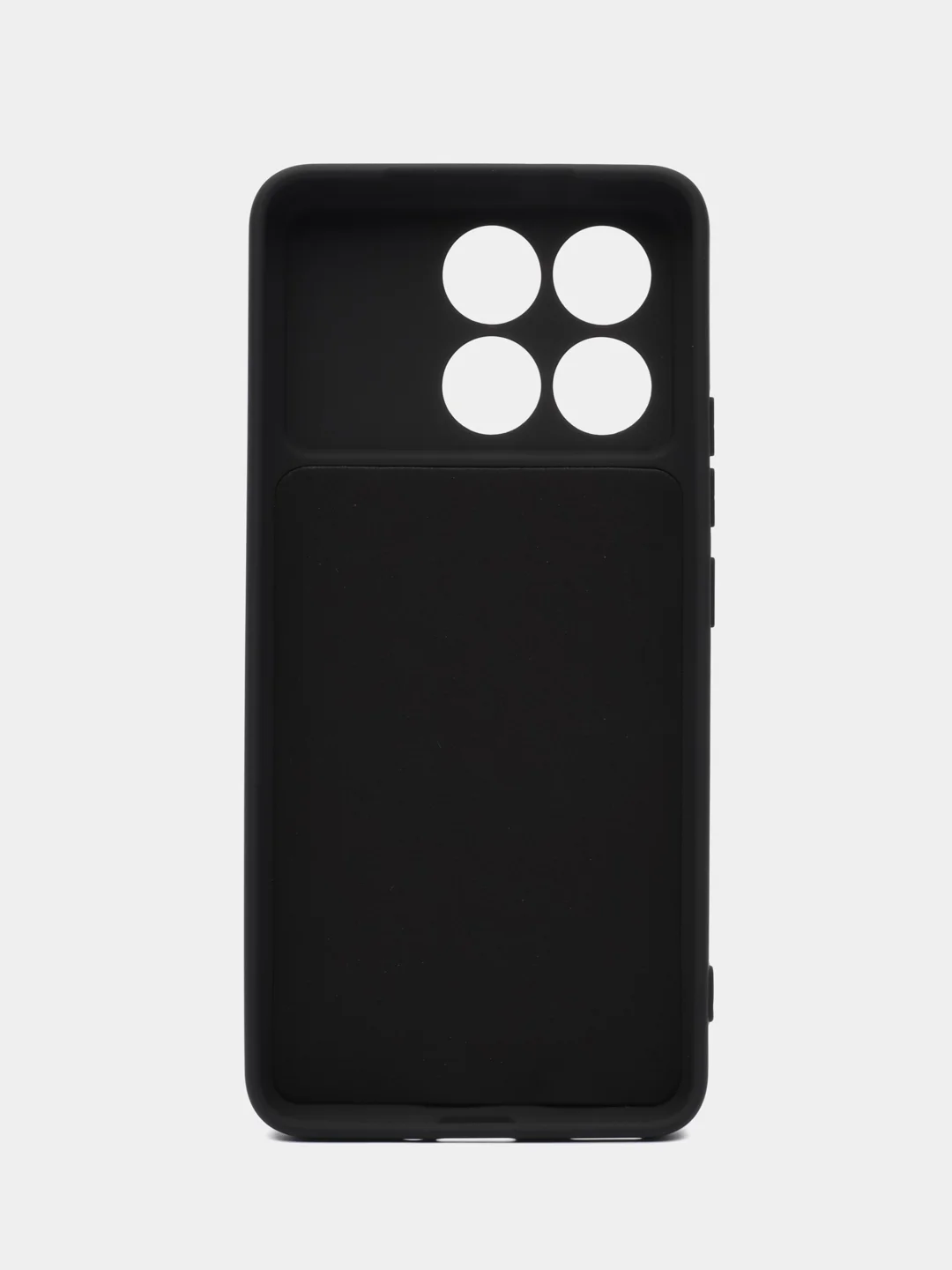 Черный чехол для Xiaomi POCO F6 Pro / Redmi K70 / K70 Pro (Сяоми Поко Ф6 Про), Silicone Case