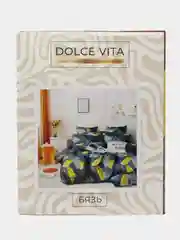 Угольный белье постельное 2 спальное евро 200Х215 (70х70) бязь Dolce Vita 100% хлопок