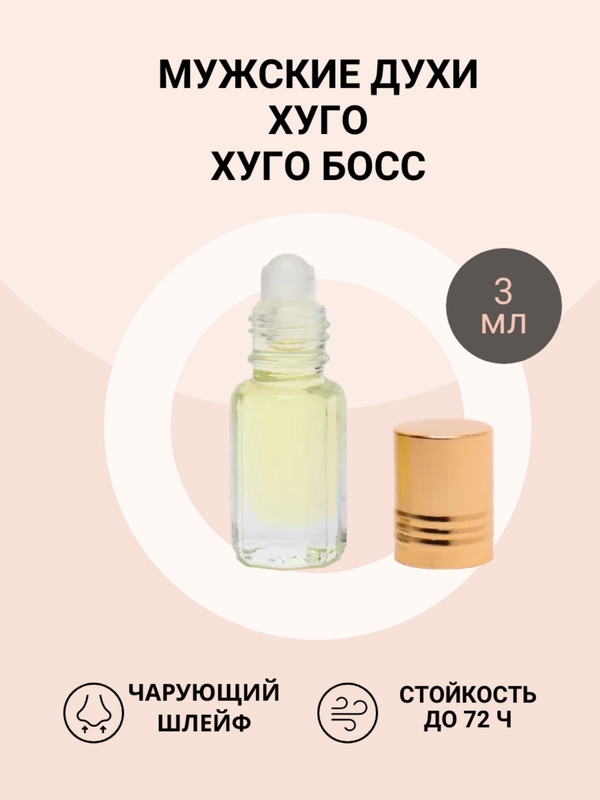 Масляные мужские духи по мотивам Хуго Хугго Босс (Huggo Boss)