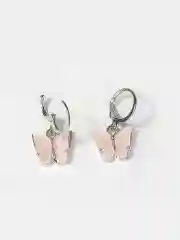 Серьги "Бабочки" на кольце