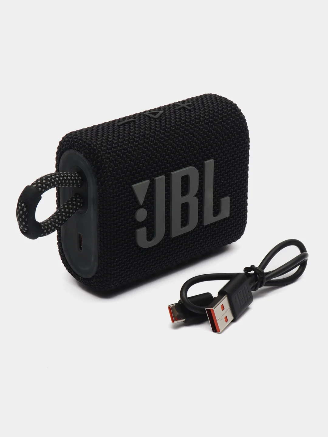 Черный портативная колонка Jbl Go 3 Black (JBLGO3BLK)