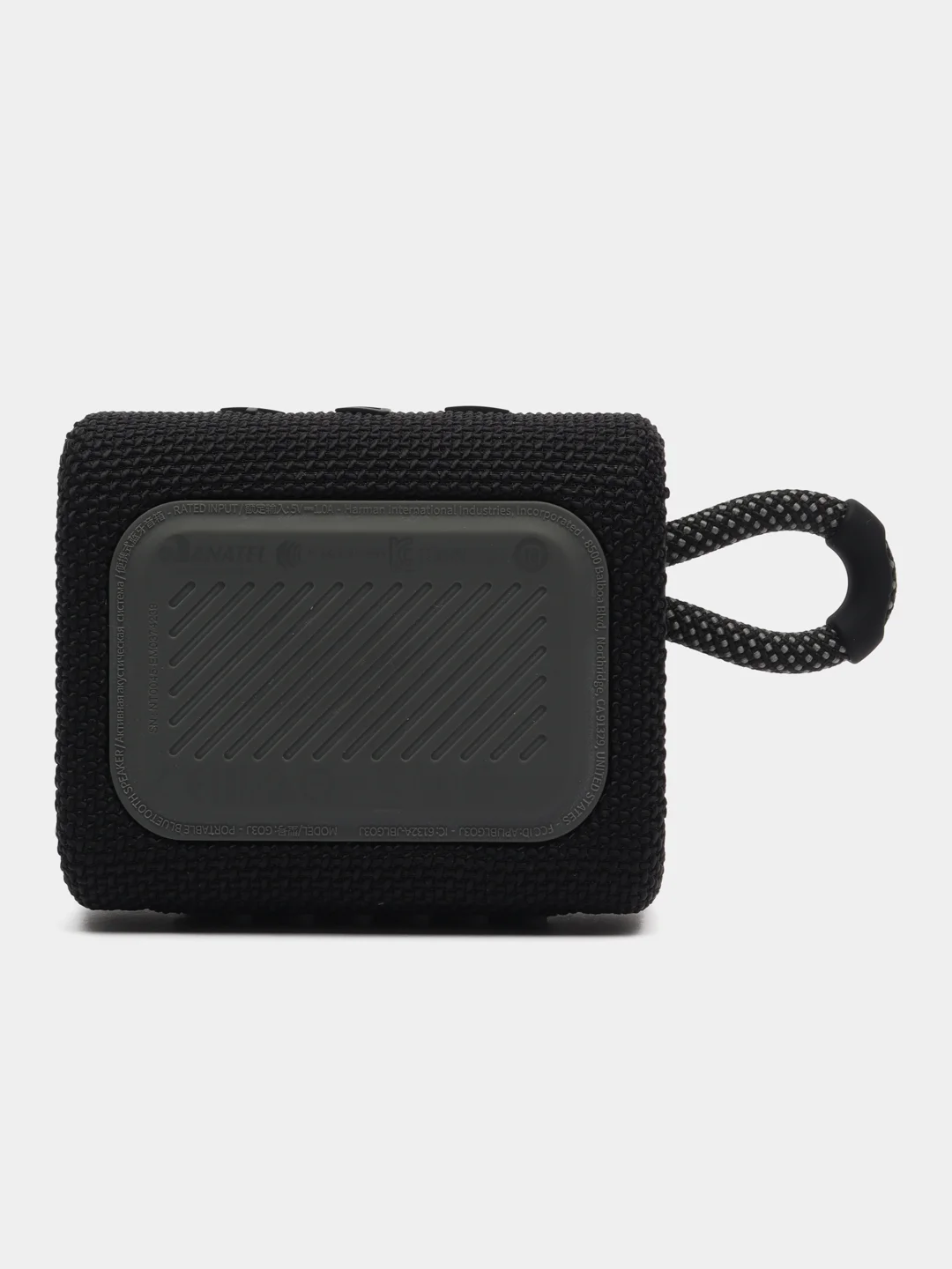 Черный портативная колонка Jbl Go 3 Black (JBLGO3BLK)