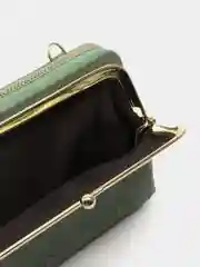 Бирюзовый женский кошелек из эко кожи