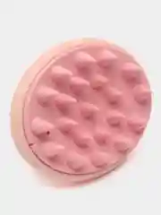 Коралловый меланж силиконовая массажная щетка для мытья головы и волос