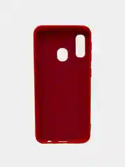 Красный защитный силиконовый чехол Silikone Cover для Samsung A10E