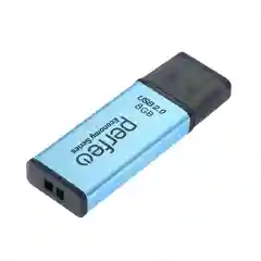 Голубой usb флешка Perfeo USB 8GB E03
