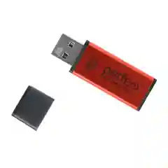 Красный usb флешка Perfeo USB 8GB E03