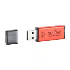 Красный usb флешка Perfeo USB 8GB E03