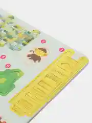 Багровый конструктор 3D .  Пазл 3D. 3D конструктор из пенокартона . Мягкий конструктор