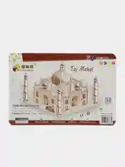 Бирюзовый конструктор 3D .  Пазл 3D. 3D конструктор из пенокартона . Мягкий конструктор