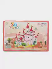 Бронзовый конструктор 3D .  Пазл 3D. 3D конструктор из пенокартона . Мягкий конструктор