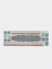 Горчичный конструктор 3D .  Пазл 3D. 3D конструктор из пенокартона . Мягкий конструктор