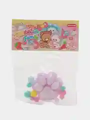 Сиреневый сквиш антистресс кошачья лапка