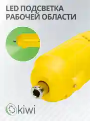 Аккумуляторная электроотвертка трансформер KIWI KHSD-7511 12 насадок / отвертка шуруповерт
