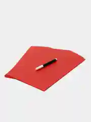 Красный ценники меловые А4 многоразовые пластиковые