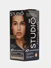 Комплект Studio Professional 3D Holography для окрашивания волос 3.4 горький шоколад