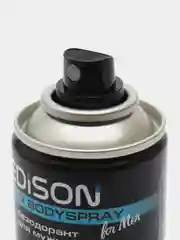 Синий дезодорант спрей для мужчин, EDISON, 150 мл/Мужской парфюм дезодорант/Подарок 23 Февраля