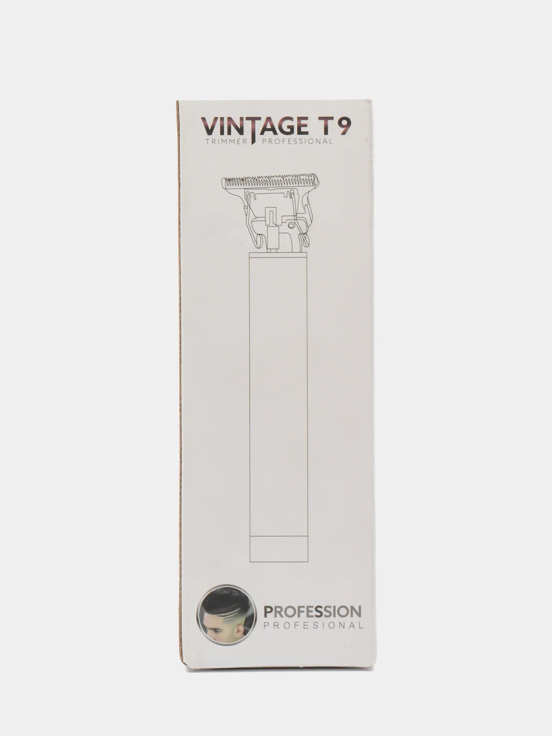 Черный машинка для стрижки волос, триммер Tewson Vintage T9 Н-787