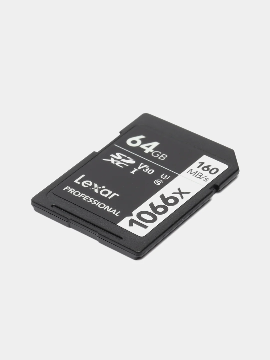 Карта памяти Lexar Professional 1066x SDXC SILVER 64Гб, 128 Гб