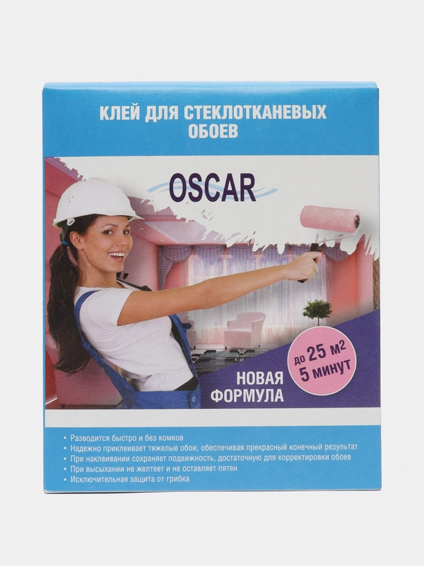 Клей для стеклотканевых обоев "Oscar", 200 г