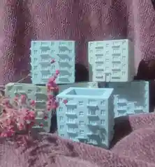 Серый мини вазочка для сухоцветов, кашпо 6 см. , подставка, подсвечник