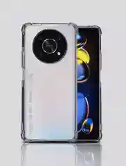 Чехол для Honor X9 / X30, Хонор X9, с усиленными углами и бортиком, силиконовый прозрачный