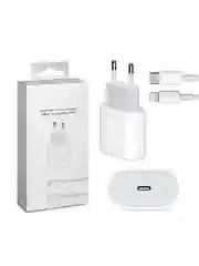 Зарядное устройство для iPhone 20w быстрая зарядка с кабелем Type-C - Lightning