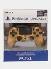Золотой геймпад джойстик DualShock для PS4, телефона и ПК, беспроводной, сенсорный пад