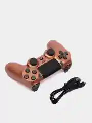 Медный геймпад джойстик DualShock для PS4, телефона и ПК, беспроводной, сенсорный пад