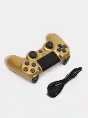 Золотой геймпад джойстик DualShock для PS4, телефона и ПК, беспроводной, сенсорный пад
