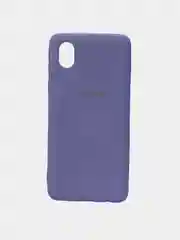 Лавандовый чехол SILICONE COVER для Samsung A01 / M01