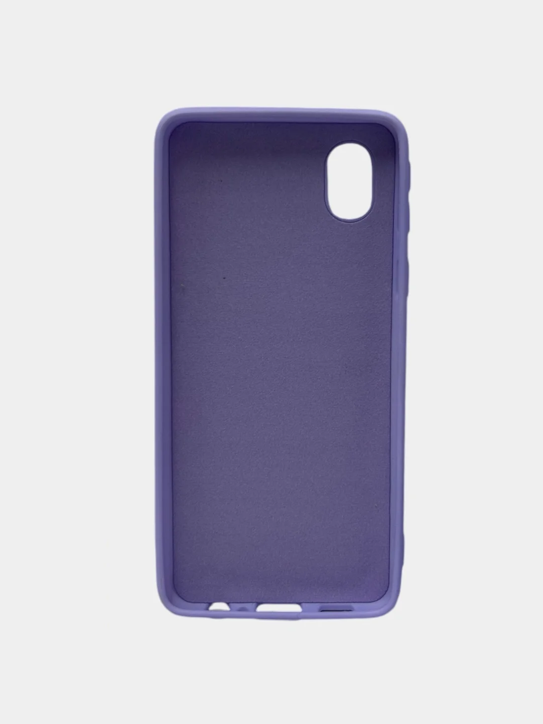 Лавандовый чехол SILICONE COVER для Samsung A01 / M01
